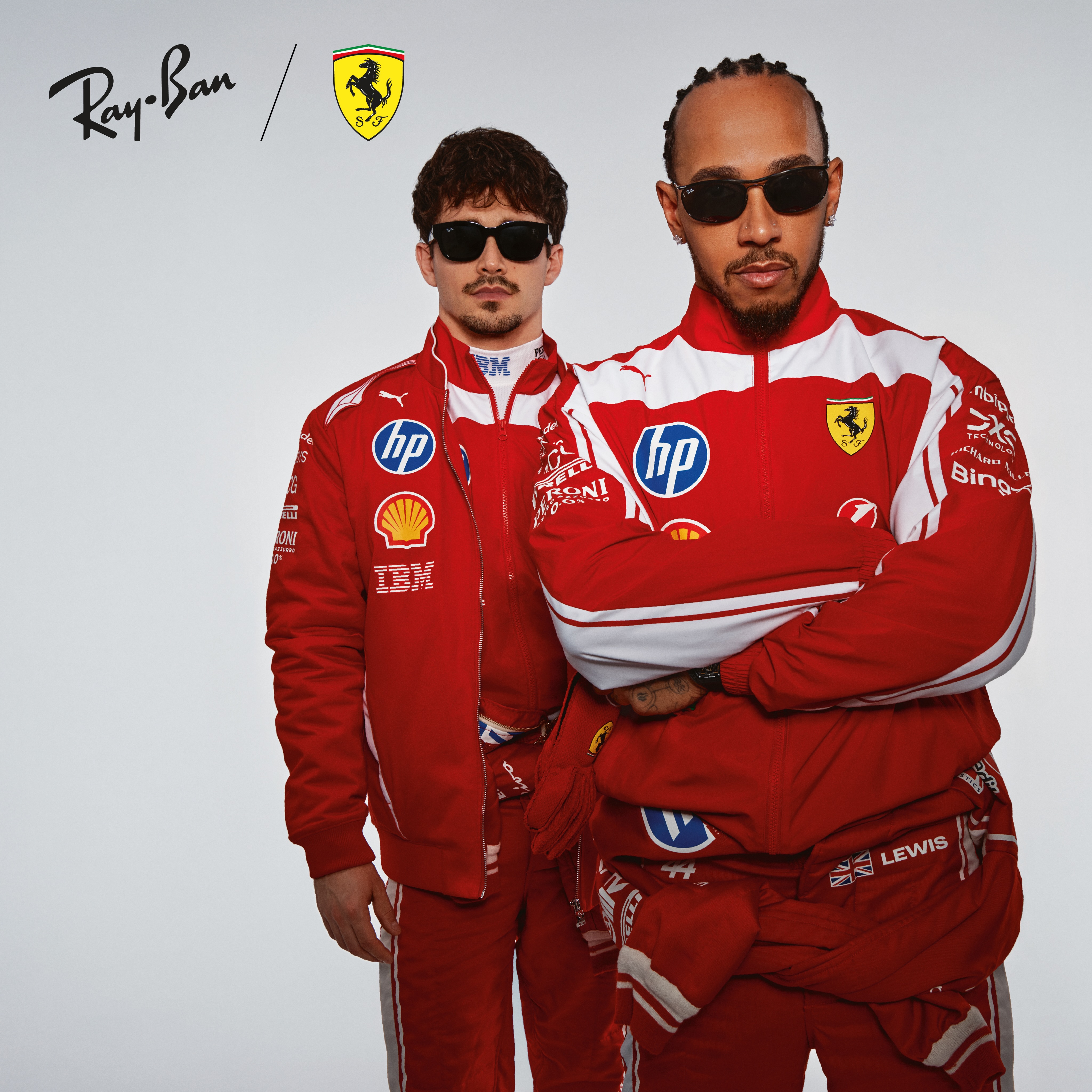 Two distinctive frames, united by the spirit of Scuderia Ferrari. From sleek metal details to bold …
