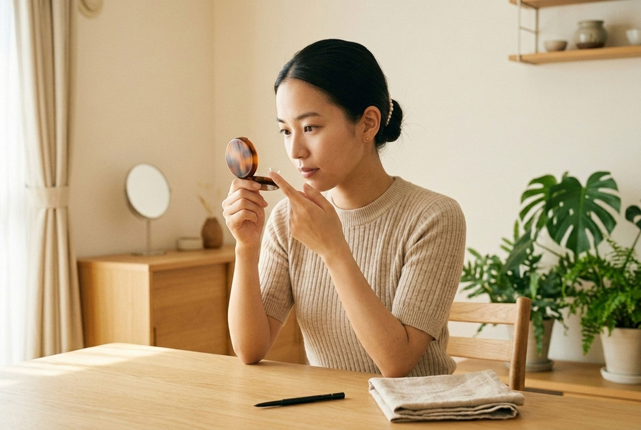 Softlens dulu, atau makeup dulu?